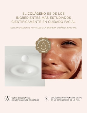 Set de crema facial recomendada para aclarar de noche Collagenic para todo tipo piel