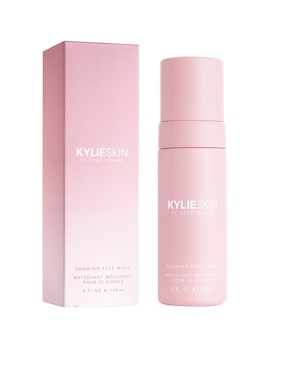 Limpiador facial Foaming Face Wash Kylie Foaming Cleanser
para opacidad y resequedad