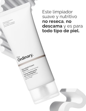 Limpiador facial Glycolipid Cream Cleanser The Ordinary para desmaquillar