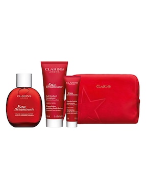 Kit De Tratamiento Para Cuerpo Vp Eau Dynamisante Holiday Season Hidratante Clarins