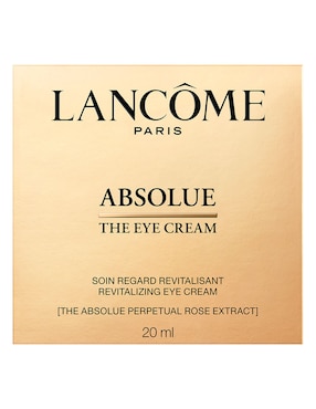 Crema para ojos recomendada para prevenir signos de la edad día y noche Lancôme para todo tipo piel