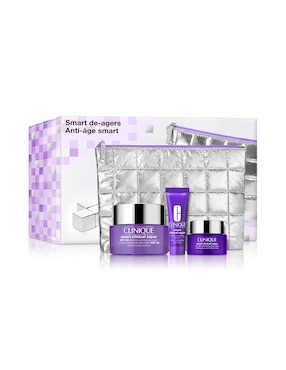 Kit De Tratamiento Facial Smart De-Agers Antiedad Clinique Holiday