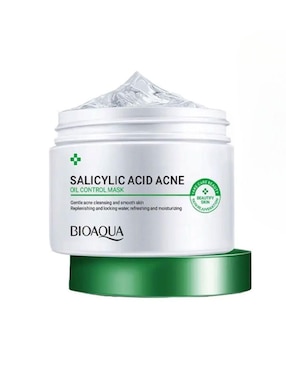 Mascarilla Facial Ácido Salicilico Para Acné Bioaqua 105 G