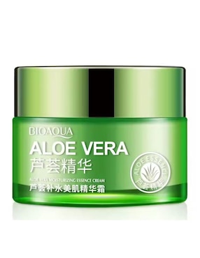 Crema Para Rostro Y Cuerpo Recomendada Para Prevenir La Aparición De Manchas De Noche Aloe Vera Bioaqua Para Piel Mixta Y Grasa