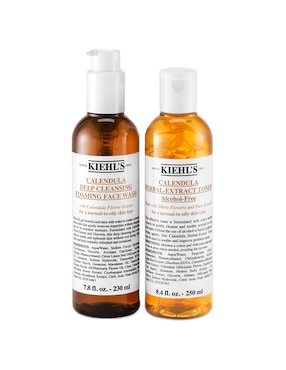 Set Tratamiento Facial Antiedad Kiehl's H24 Calendula