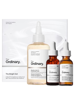 Kit Tratamiento Facial The Bright Antiedad The Ordinary