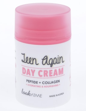 Crema Facial Recomendada Para Hidratar De Día Y Noche Look At Me Teen Again Para Piel Todo Tipo