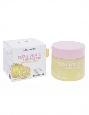 Mascarilla Facial Yuzu Vita C Ampoule Pad Para Hidratar Lala Recipe 150 Ml