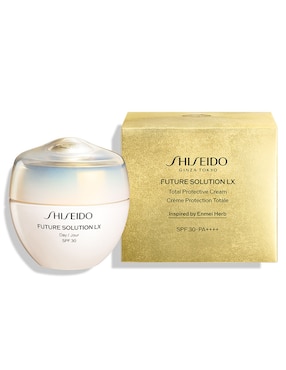 Crema facial recomendada para reafirmar día y noche Shiseido Future Solution Lx para todo tipo piel
