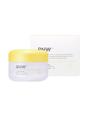 Crema facial recomendada para prevenir la aparición de manchas día y noche Rnw para todo tipo piel