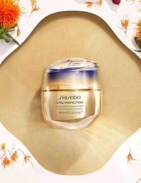 Crema facial recomendada para prevenir signos de la edad día Shiseido Vital Perfection para todo tipo piel