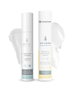 Crema Para Rostro Y Cuerpo Recomendada Para Prevenir La Aparición De Manchas De Día Y Noche Envera