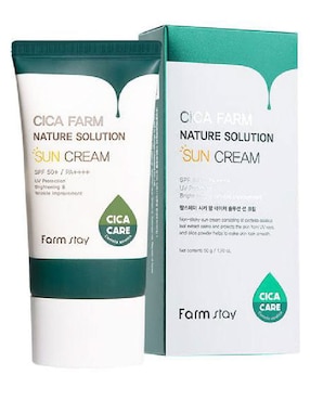 Protector solar FPS 50 Cica Farm Nature Solution Sun Cream Farmstay 50 g