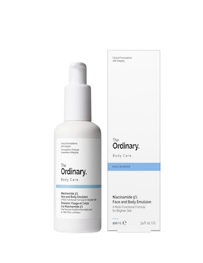 Sérum antiedad para rostro y cuerpo Niacinamide Face and Body Emulsion The Ordinary todo tipo piel