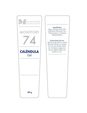 Gel revitalizante Caléndula Laboratorios Dr. Montfort