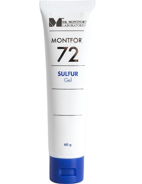 Gel corporal limpiador Sulpur Laboratorios Dr. Montfort