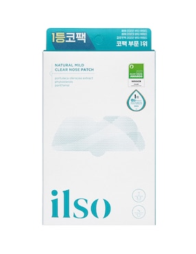 Parches nasales Natural Mild Clear Nose Ilso