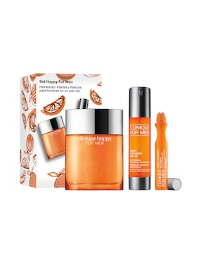 Kit tratamiento facial Happy For Men hidratante Clinique