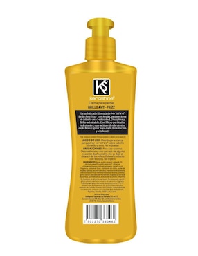 Crema para peinar cabello maltratado Kerashine para hidratar