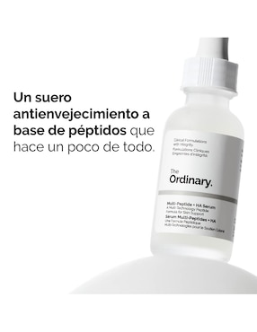 Sérum antiedad facial Multi-Peptide+Ha The Ordinary todo tipo piel