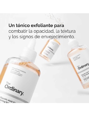Tónico exfoliante Glycolic Acid 7% Exfoliating Toner The Ordinary
