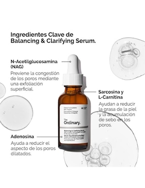 Sérum facial balancing & clarifying The Ordinary para todo tipo de piel