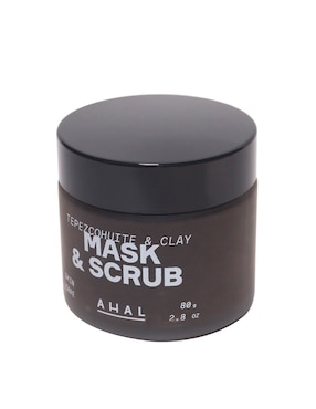 Exfoliante facial Tepezcohuite & Clay Mask&Scrub Ahal para todo tipo de piel