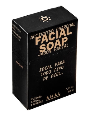 Jabón facial Charocal Activated Facial Soap Ahal