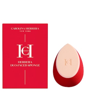 Esponja aplicador de maquillaje Carolina Herrera Duo-Faced Sponge