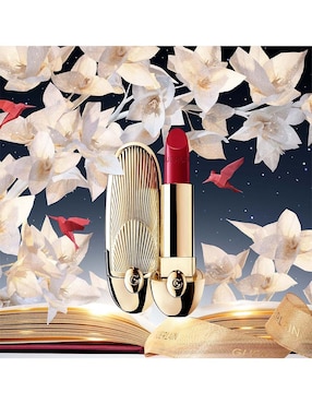 Labial satinado Guerlain Rouge G