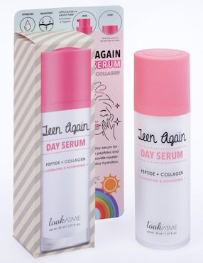 Sérum revitalizante facial Look At Me suero revitalizante con péptidos, colágeno y niacinamida para todo tipo de piel