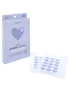 Parches para acné con forma de corazón Spa Life