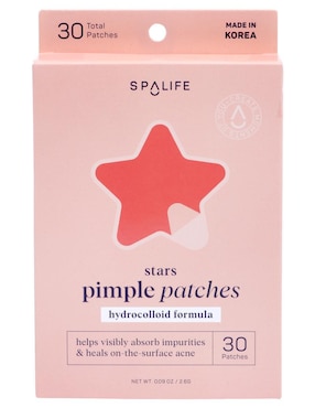 Parches para acné con forma de estrella Spa Life