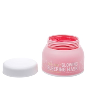 Mascarilla facial exfoliante nocturna con AHA + BHA para iluminar Look At Me 100 ml
