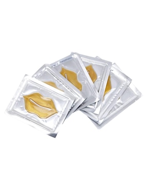 Mascarilla para labios rejuvenecedora con polvo de oro para revitalizar Spa Life 6 piezas