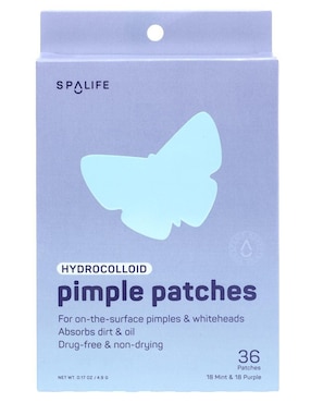 Parches para acné con forma de mariposa Spa Life