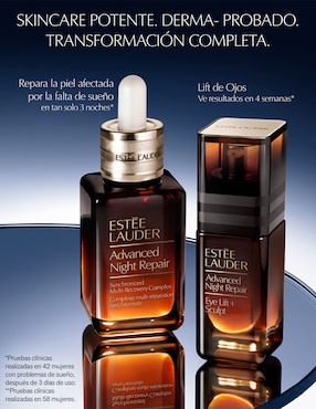 Crema para contorno de ojos recomendada para reafirmar día y noche Estée Lauder Advanced Night Repair para todo tipo piel