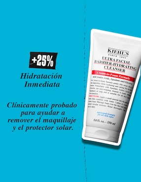 Limpiador facial Ultra Facial Barrier-Hydrating Kiehl's Cleanser para desmaquillar