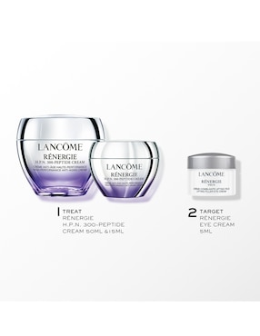 Set tratamiento facial De Regalo Lancôme H.P.N 300 Péptidos Crema 50Ml antiedad Lancôme Rénergie