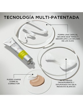 Crema para contorno de ojos recomendada para desinflamar y relajar Día y noche It Cosmetics todo tipo piel