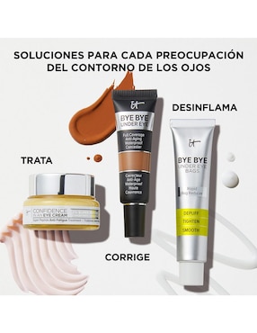 Crema para contorno de ojos recomendada para desinflamar y relajar Día y noche It Cosmetics todo tipo piel