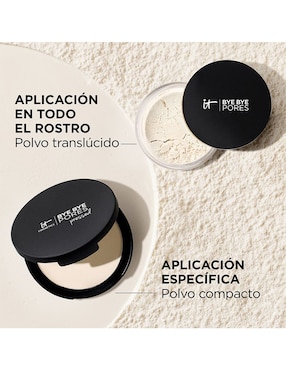 Polvo compacto traslúcido it cosmetics BB Pores Pressed