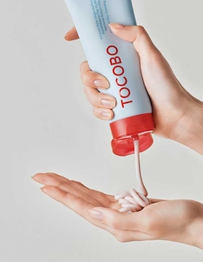 Limpiador facial Coconut Clay Cleansing Foam Tocobo para purificar