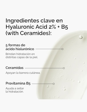 Tratamiento facial Hyaluronic Acid The Ordinary