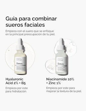 Tratamiento facial Hyaluronic Acid The Ordinary