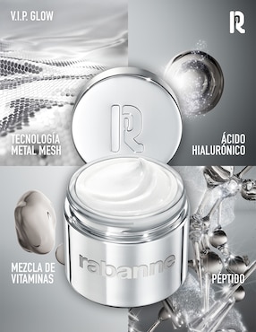 Primer maquillaje hidratante Rabanne V.I.P. Glow Diamond-Glow Primer