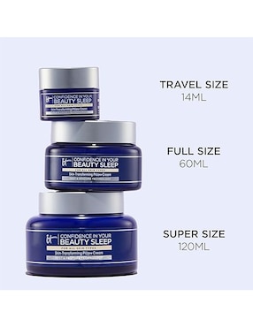 Crema facial recomendada para hidratar noche It Cosmetics Confidence In Your Beauty Sleep para todo tipo piel