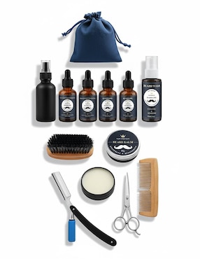 Kit de afeitado Genérica de 9 piezas