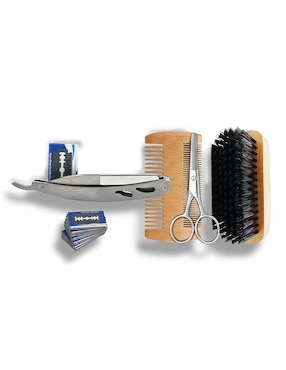 Kit de afeitado Genérica de 9 piezas