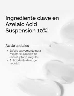 Sérum facial Azelaic acid suspension 10% (suspensión de ácido azelaico 10%) The Ordinary todo tipo de piel
